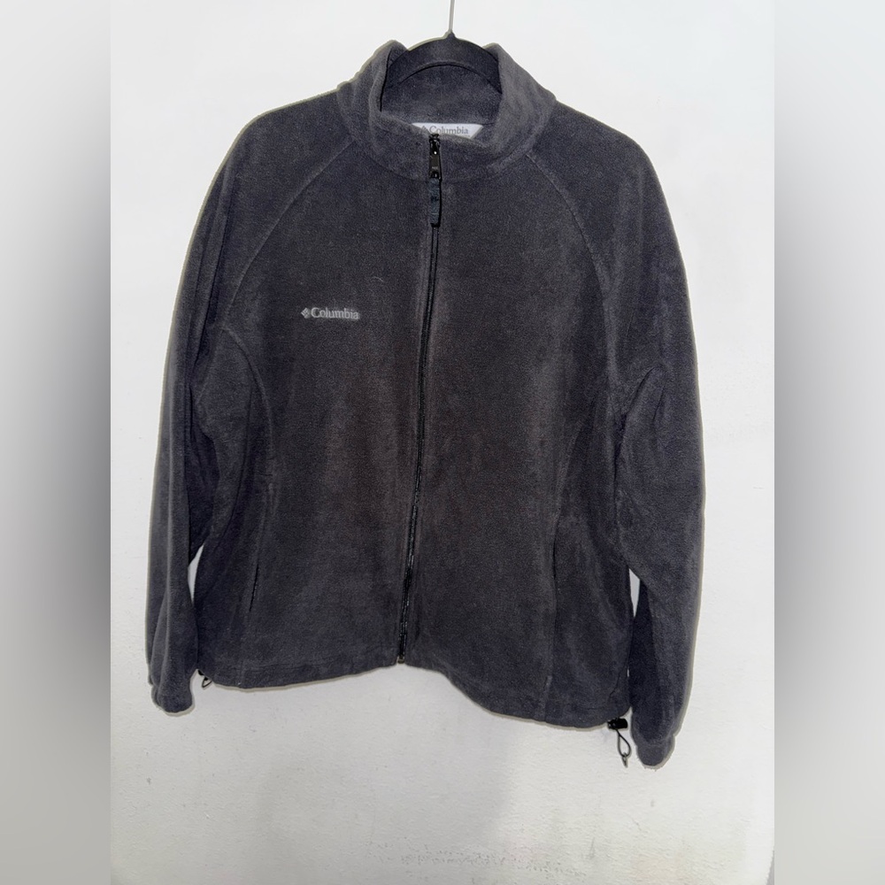 Columbia Black Full-Zip Fleece Jacket